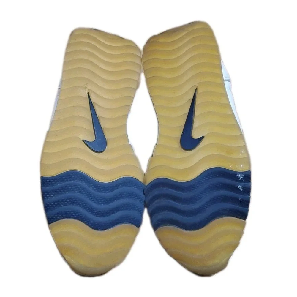 Vintage Nike Cortez Navy Blue & White Sneakers‎ US Size 8